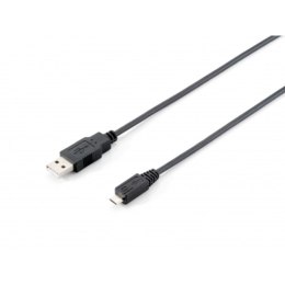 Kabel USB do micro USB Equip 128523 Czarny 1,8 m