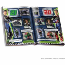 Zestaw kart kolekcjonerskich Panini Moto GP Starter Pack Album do kolekcjonowania kart 4 Koperty (Francuski)