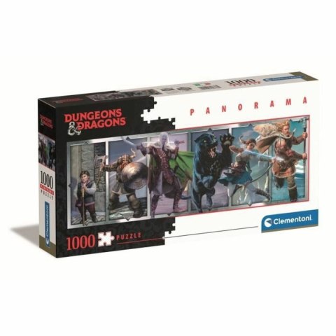 Układanka puzzle Clementoni 39736 Panorama: Dungeons & Dragons 1000 Części