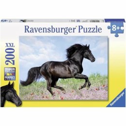 Układanka puzzle Ravensburger 12803 Black Stallion XXL 200 Części