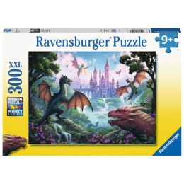 Układanka puzzle Ravensburger 13356 The Dragon's Wrath XXL 300 Części