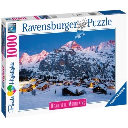 Układanka puzzle Ravensburger 17316 The Bernese Oberland - Switzerland 1000 Części
