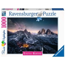 Układanka puzzle Ravensburger 17318 Three Peaks at Lavaredo - Italy 1000 Części