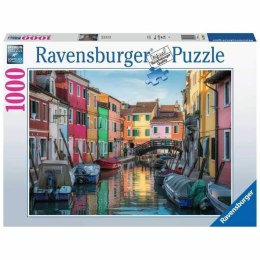Układanka puzzle Ravensburger 17392 Burano Canal - Venezia 1000 Części