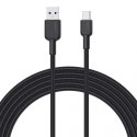 CB-NAC2 nylonowy kabel USB C - USB A | 1.8m | 3A | 60W PD | 20V