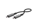 LINQ KABEL USB-C 4.0 THUNDERBOLT 4, PD 3.1 EPR 240W, 8K/60HZ, 40GB/S, 30 CM, W OPLOCIE