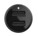 Ładowarka samochodowa Dual USB-A Car Charger 12W x2 czarna