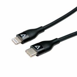 Kabel USB-C do Lightning V7 V7USBCLGT-1M Czarny
