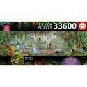 Układanka puzzle Educa 16066.0 The Wild Life (FR) 33600 Części 570 x 157 cm