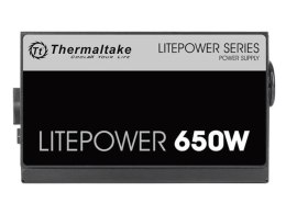 Litepower II Black 650W (Active PFC, 2xPEG, 120mm, Single Rail)