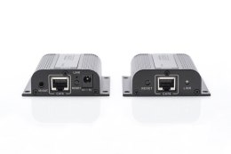 Przedłużacz/Extender HDMI do 50m po skrętce Cat.6/7 UTP, 1080p 60Hz FHD, HDCP 1.2, IR, audio(zestaw)