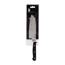 Nóż Santoku Quid Professional Inox Chef Black Czarny Metal (13 cm) (Pack 10x)