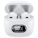 Słuchawki Bluetooth 5.3 TWS IA II LED białe