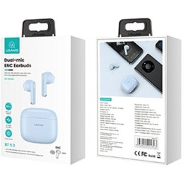 Słuchawki Bluetooth 5.3 TWS US14 dual mic. Niebieskie