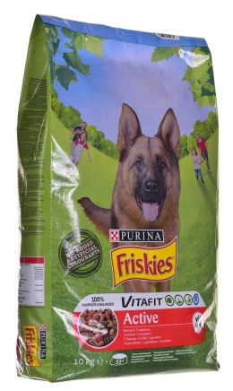FRISKIES Active - sucha karma dla psa - 10kg