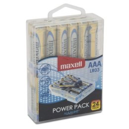 MAXELL Bateria alkaliczna LR03, VALUE BOX 24 szt.