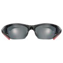 Okulary Uvex Blaze III 2.0 czarno czerwony