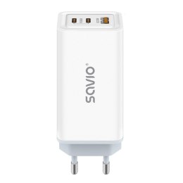 Ładowarka sieciowa USB GaN 65W, Quick Charge 4.0, Power Delivery 3.0, LA-07