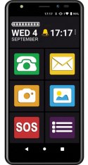 Smartfon MS 554 4G z aplikacją przyjazny ekran