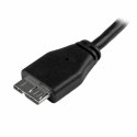 Kabel USB do Micro USB Startech USB3AUB15CMS Czarny