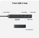 Koncentrator HyperDrive Dual 4K HDMI 7 Port USB-C Hub M1&M2 MacBook/PC/Chromebook/2xHDMI/miniJack