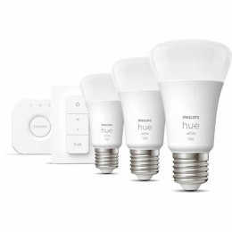 Żarówka LED Philips Starter Kit E27 9,5 W Biały F (3 Sztuk)