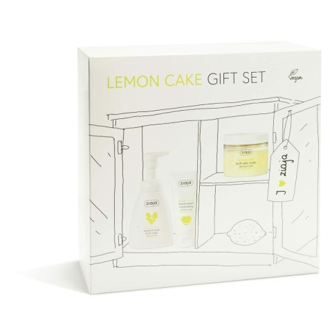 Zestaw Kosmetyków Unisex Ziaja Lemon Cake 3 Części