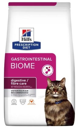 HILL'S Prescription Diet Gastrointestinal Biome Feline z kurczakiem - sucha karma wspomagająca trawienie dla kota - 1,5 kg