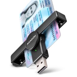 CRE-SMPA Czytnik kart identyfikacyjnych PocketReader USB-A