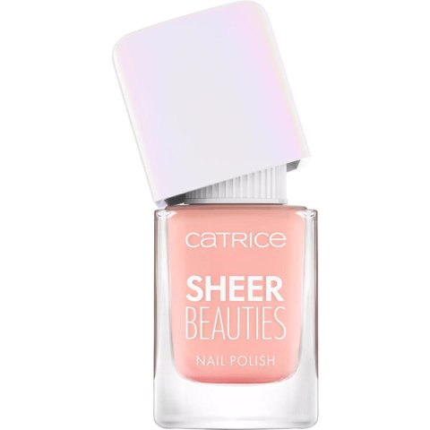 Lakier do paznokci Catrice Sheer Beauties Nº 050 Peach For The Stars Nº 050-Peach For The Stars 10,5 ml