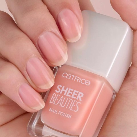 Lakier do paznokci Catrice Sheer Beauties Nº 050 Peach For The Stars Nº 050-Peach For The Stars 10,5 ml