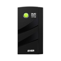 Zasilacz UPS EVER DUO 550 AVR USB (TWR; 550VA) (T/DAVRTO-000K55/00)