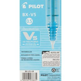 Długopis z płynnym atramentem Pilot V-5 Hi-Tecpoint Jasnoniebieski 0,3 mm (12 Sztuk)