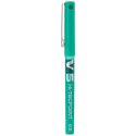 Długopis z płynnym atramentem Pilot V-5 Hi-Tecpoint Kolor Zielony 0,3 mm (12 Sztuk)