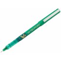 Długopis z płynnym atramentem Pilot V-7 Hi-Tecpoint Kolor Zielony 0,5 mm (12 Sztuk)