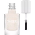 Lakier do paznokci Catrice Sheer Beauties Nº 010 Milky Not Guilty Nº 010-Milky Not Guilty 10,5 ml