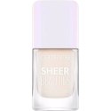 Lakier do paznokci Catrice Sheer Beauties Nº 010 Milky Not Guilty Nº 010-Milky Not Guilty 10,5 ml