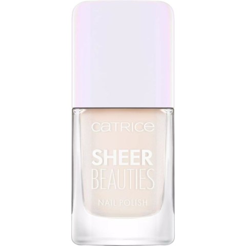 Lakier do paznokci Catrice Sheer Beauties Nº 010 Milky Not Guilty Nº 010-Milky Not Guilty 10,5 ml