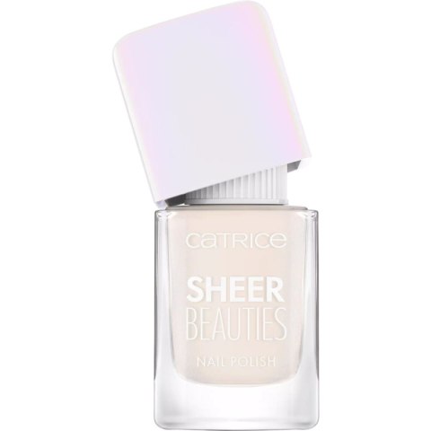 Lakier do paznokci Catrice Sheer Beauties Nº 010 Milky Not Guilty Nº 010-Milky Not Guilty 10,5 ml