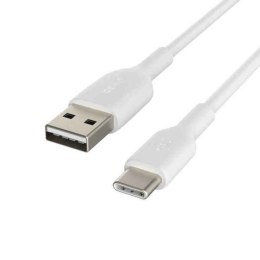 Kabel USB A na USB C Belkin CAB001BT1MWH Biały 1 m (1 m)