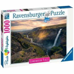Układanka puzzle Ravensburger Iceland: Kirkjuffellsfoss 1000 Części