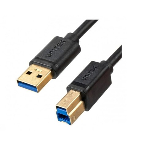 Kabel USB 3.0 A na USB B Unitek C14095BK-2M Czarny 2 m