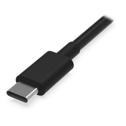 Kabel USB A na USB C Krux KRX0054 Czarny 1,2 m