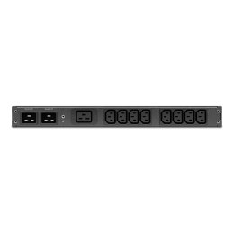 APC Rack ATS, 230V, 16A, C20 in, (8) C13 (1) C19 out