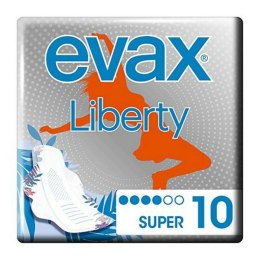 Podpaski Super ze Skrzydełkami Liberty Evax Liberty (10 uds) 10 Sztuk