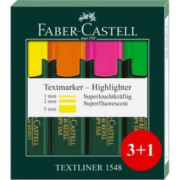 Zakreślacz Faber-Castell 4 Części (65 Sztuk)