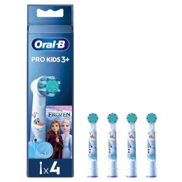 Główka do Szczoteczki do Zębów Oral-B EB10 4 FFS FROZEN II Niebieski/Biały 4 Sztuk