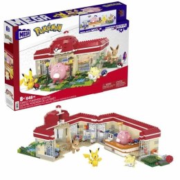 Zestaw konstrukcyjny Pokémon Mega Construx - Forest Pokémon Center 648 Części