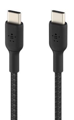 Kabel Braided USB-C USB-C 1m czarny