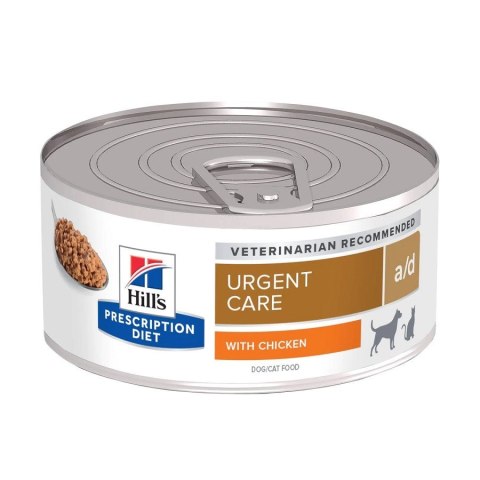 Hill's Prescription Diet Canine/Feline a/d Urgent Care - mokra karma dla psa i kota - puszka 156 g